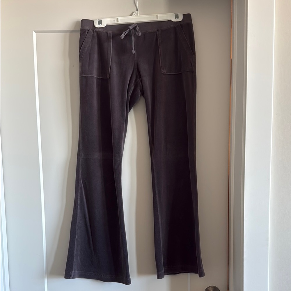 Dark brown Juicy Couture sweatsuit pants M